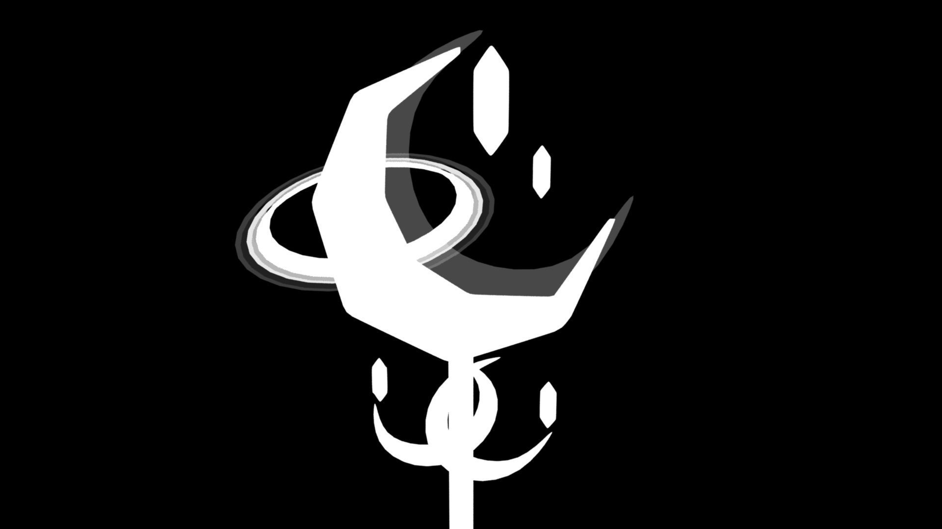 Asept Staff Low-poly 3D model_2