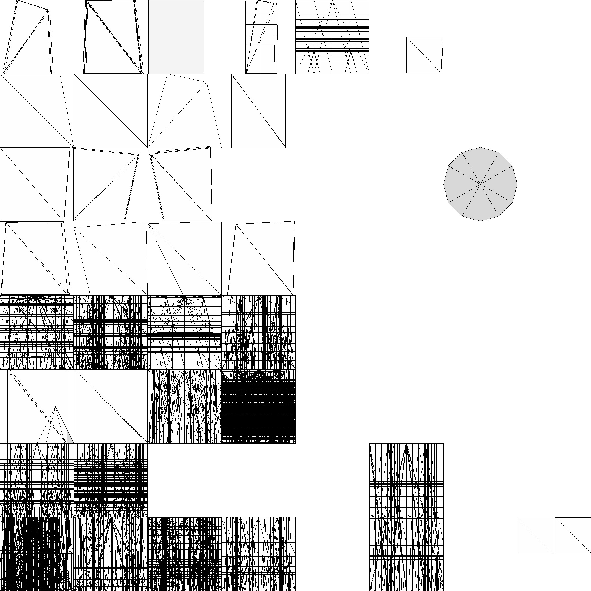 English Trees and Bushes Pack Low-poly 3D model_15