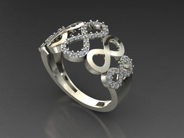 RING INFINITY Free 3D print model