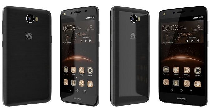 Huawei Y5II Black 3D model