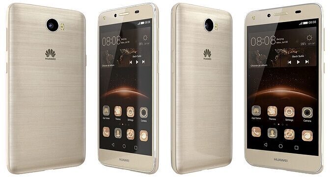Huawei Y5II Gold 3D model