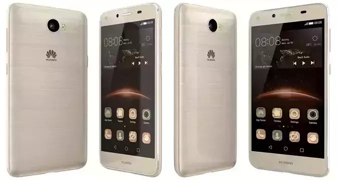 Huawei Y5II Gold 3D model
