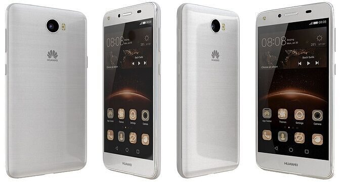 Huawei Y5II White 3D model