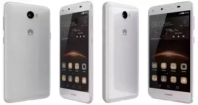 Huawei Y5II White 3D model