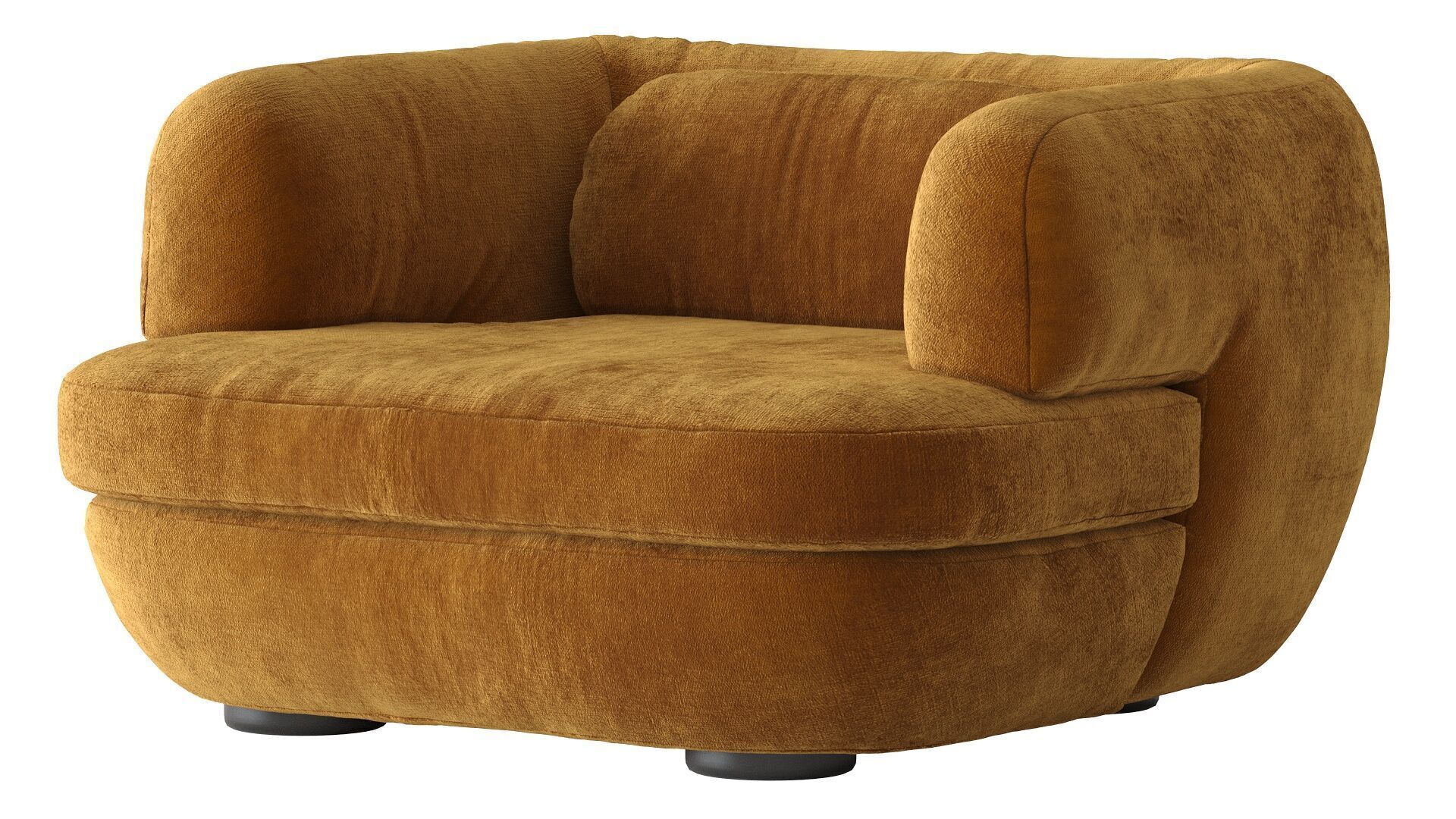 Vendome Armchair 3D model_1