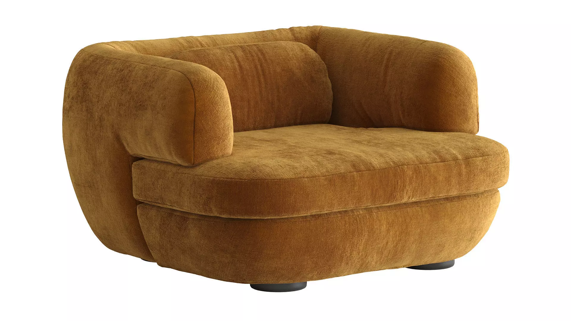 Vendome Armchair 3D model_0