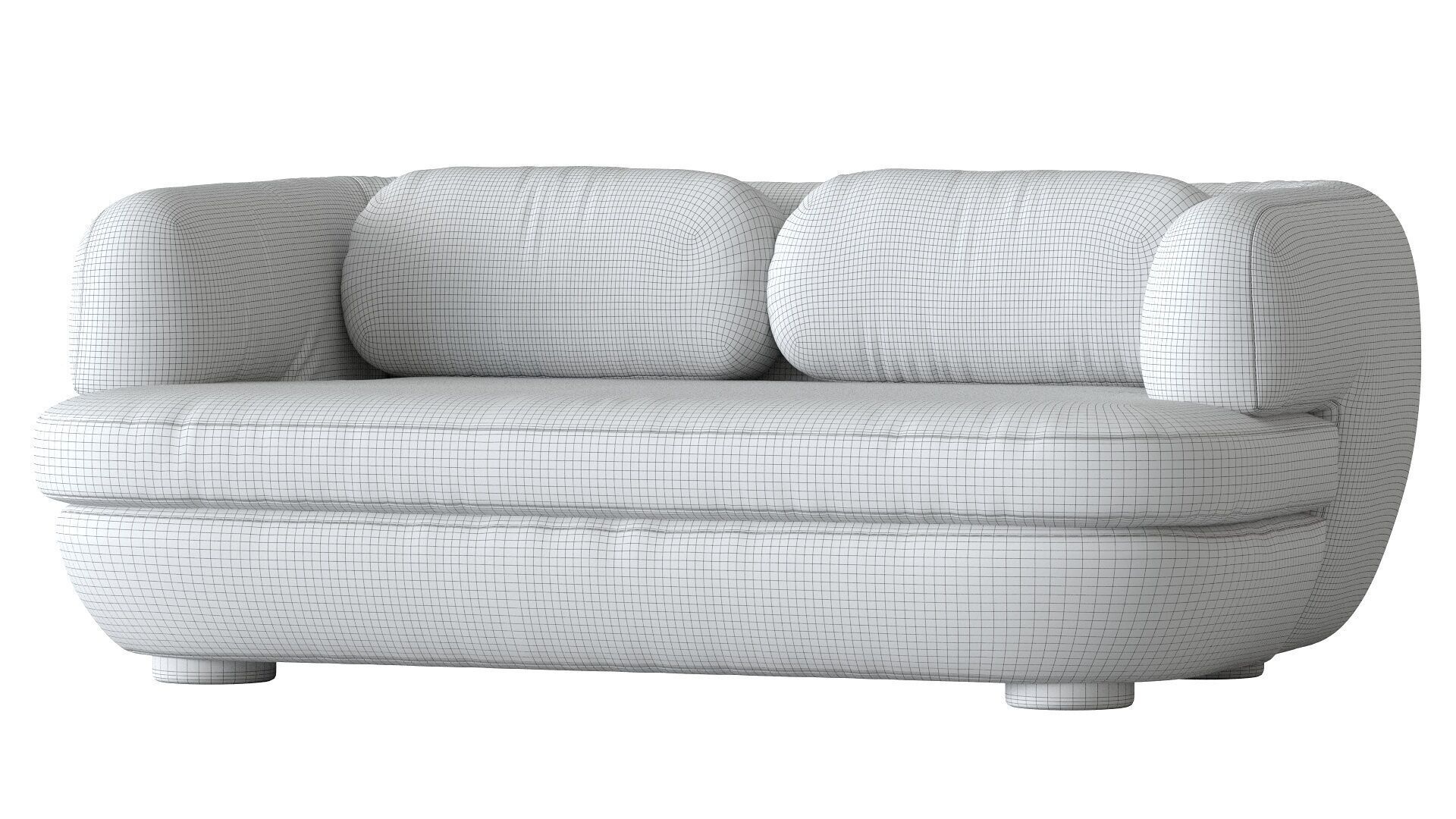 Sofa Vendome 160 3D model_13