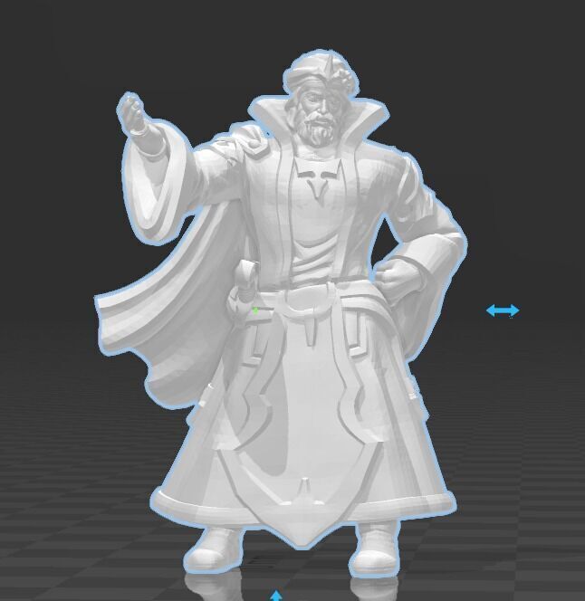 rey herodes para belenismo king herod 3D print model_1