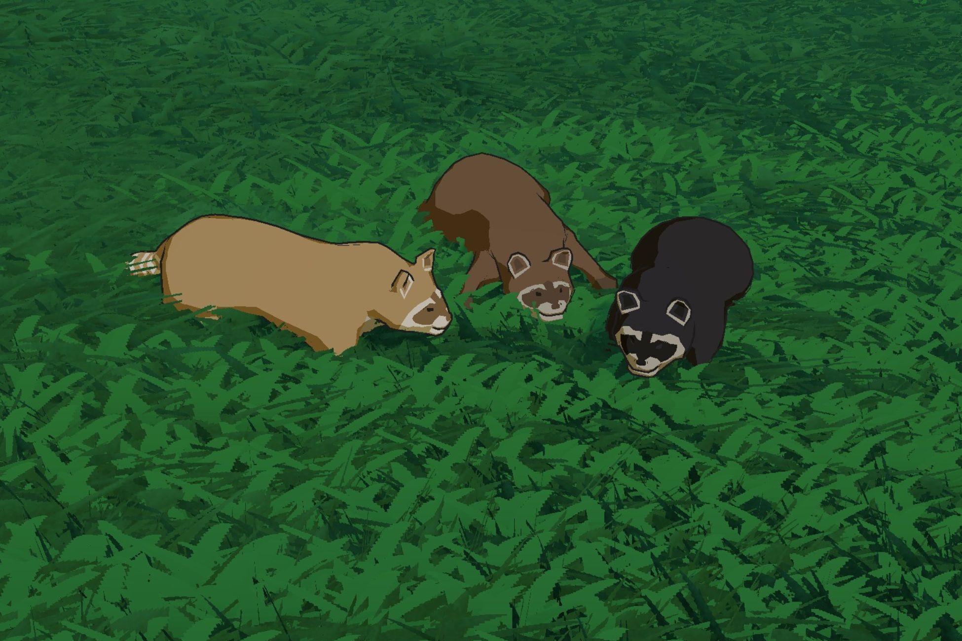 Animated Forest Animals Pack - Low poly stylized models Low-poly 3D model_5