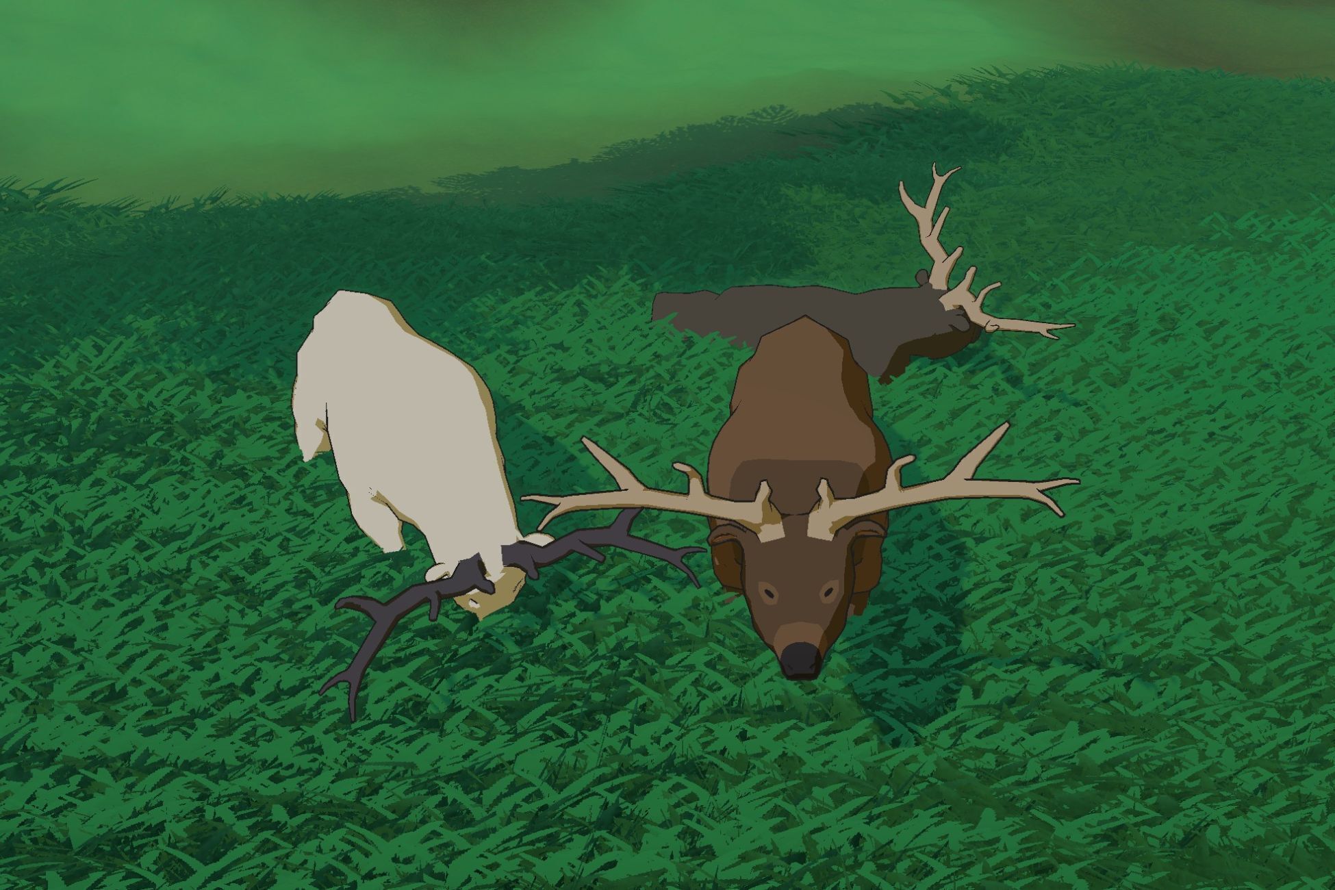 Animated Forest Animals Pack - Low poly stylized models Low-poly 3D model_7