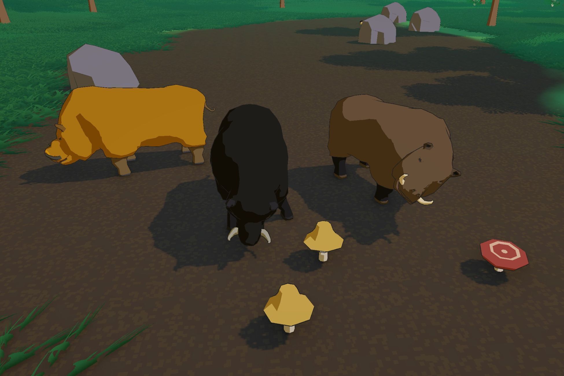 Animated Forest Animals Pack - Low poly stylized models Low-poly 3D model_6