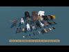 Animated Forest Animals Pack - Low poly stylized models Low-poly 3D model_1