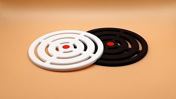2025-3 Coaster Target 3D print model
