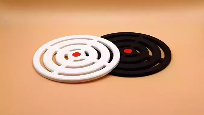 2025-3 Coaster Target 3D print model