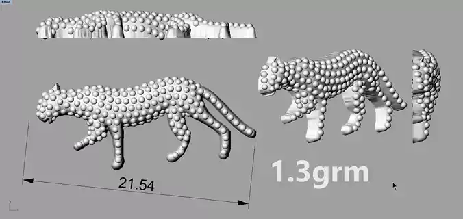 Panther With Texture