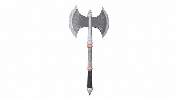 AXE 3D Model Low-poly 3D model