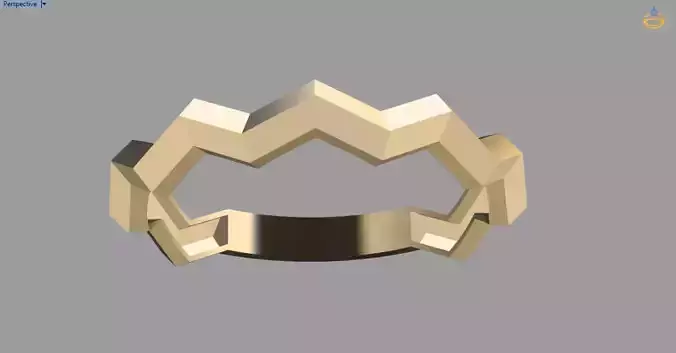 minimal zigzag ring