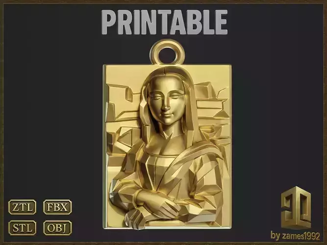 Renaissance Inspired Pendant