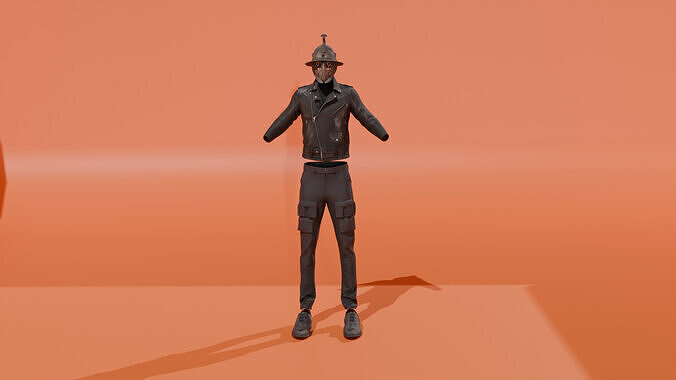 Armored Enigma Mysterious Armor Model for Fantasy 3D model