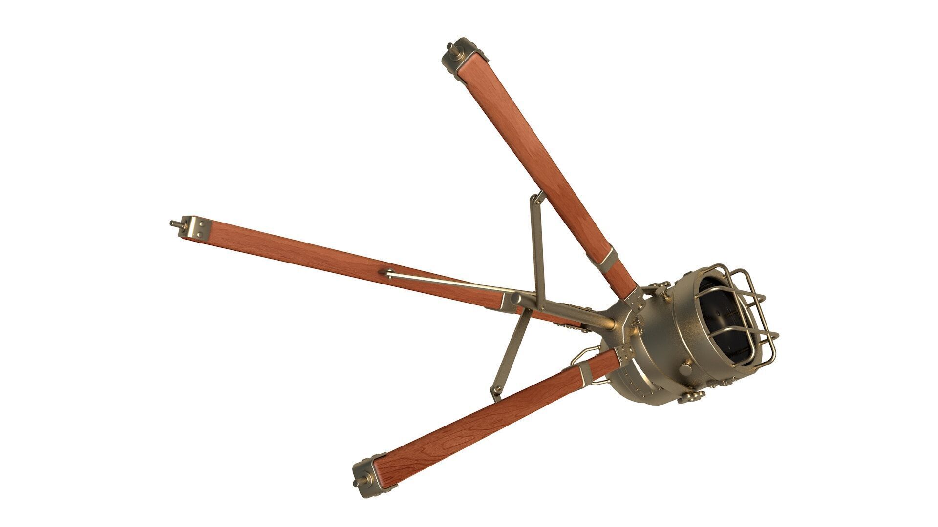 Spotlight Floor Lamp 3D model_1