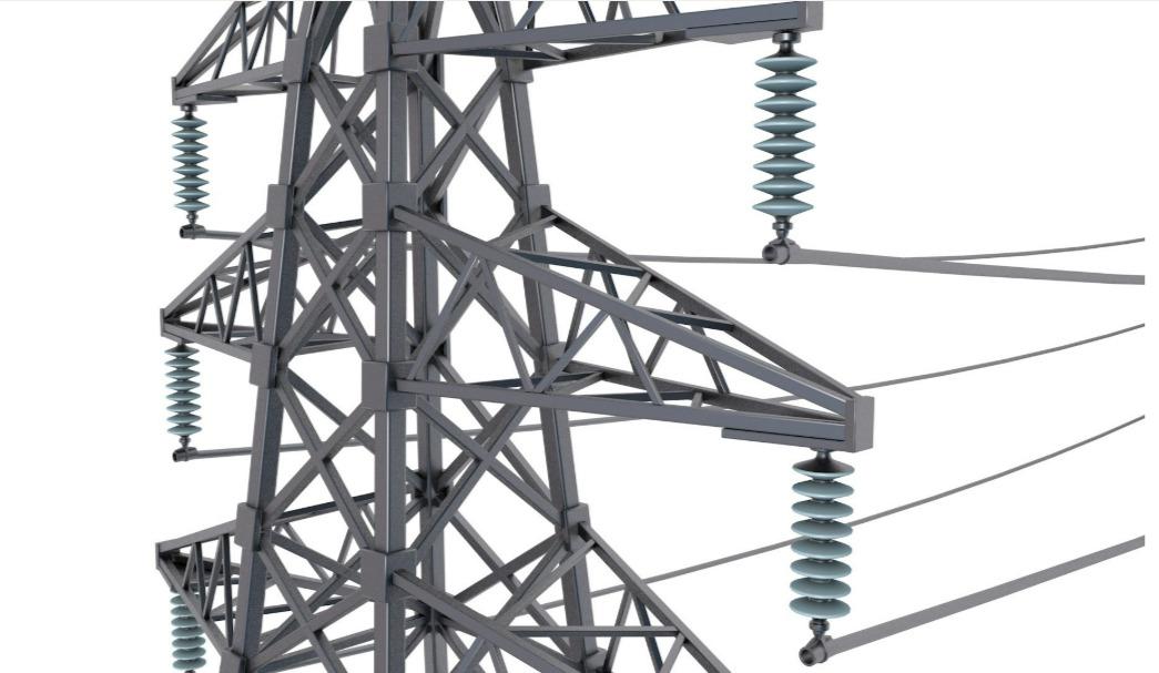 Electrical Power Line 3D model_5