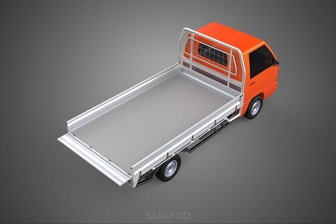 TAILGATE DROP SIDE LOAD BED BODY TAIL GATE DOOR PICKUP TRUCK CAR 3D model
