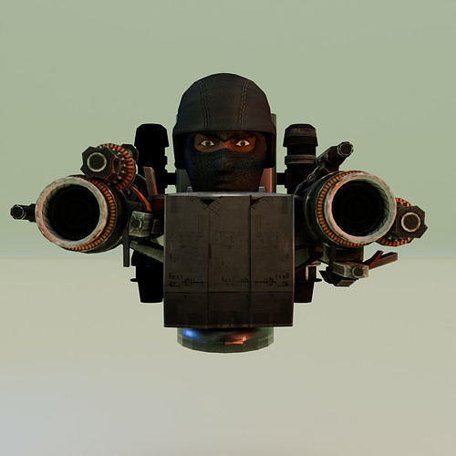  balaclava skibidi toilet 3D model