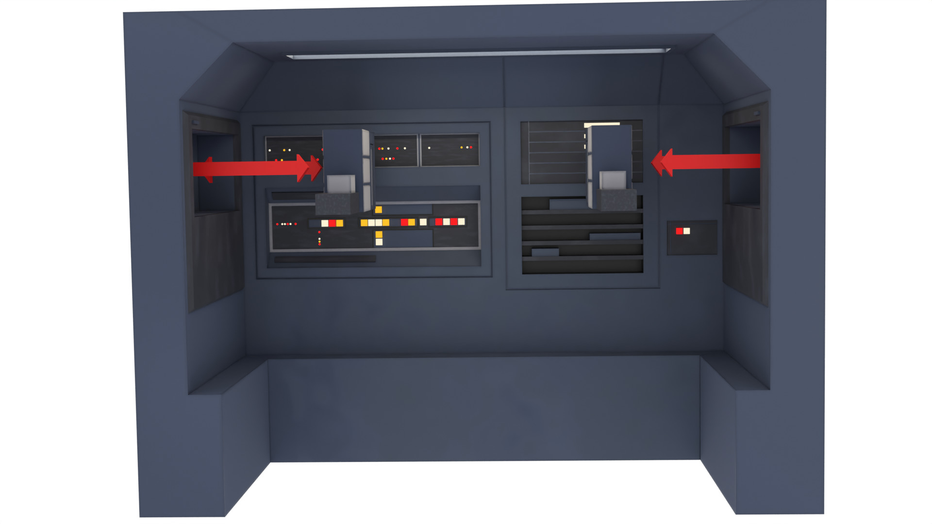 Set 2e - Trooper quarters 1-12 Scale Blackseries 3D Model Collection_12