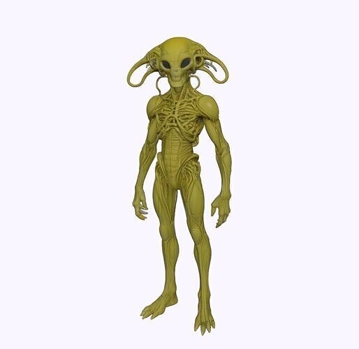 Zhylar Bioengineered Surveyor 3D print model