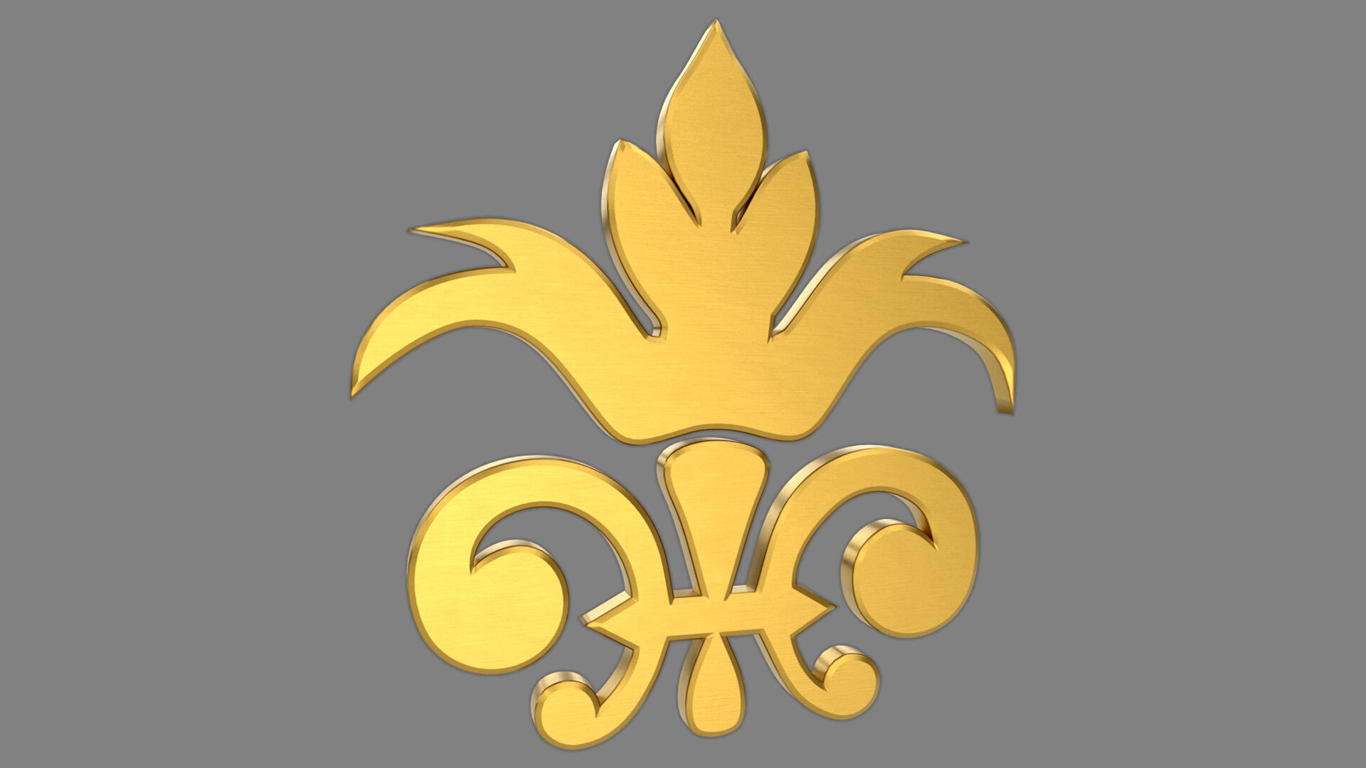 Carved Decor 3D model_3