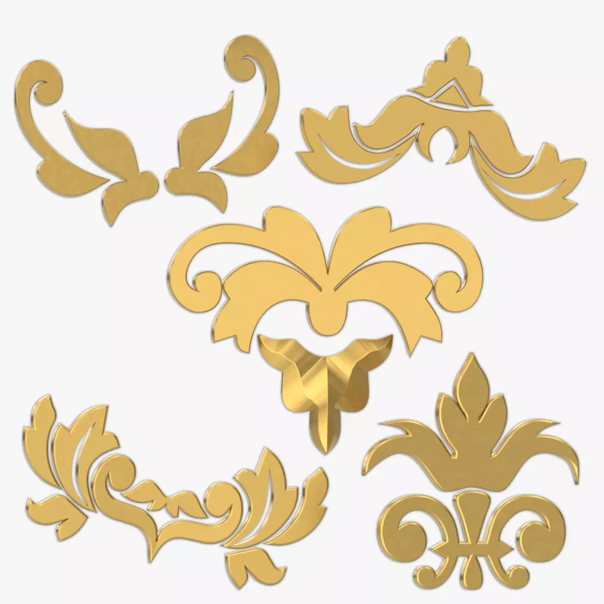 Carved Decor 3D model_0