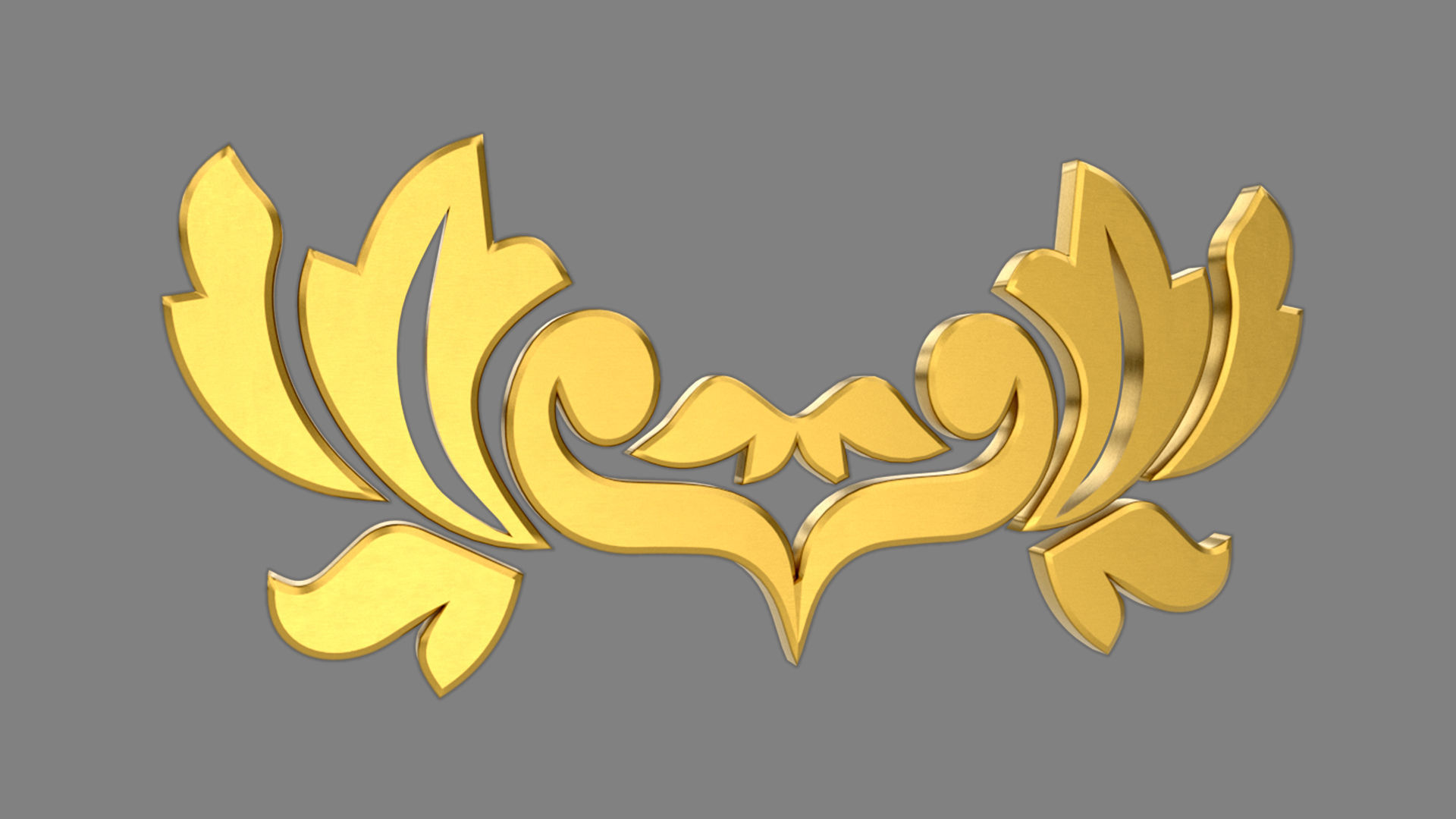 Carved Decor 3D model_5