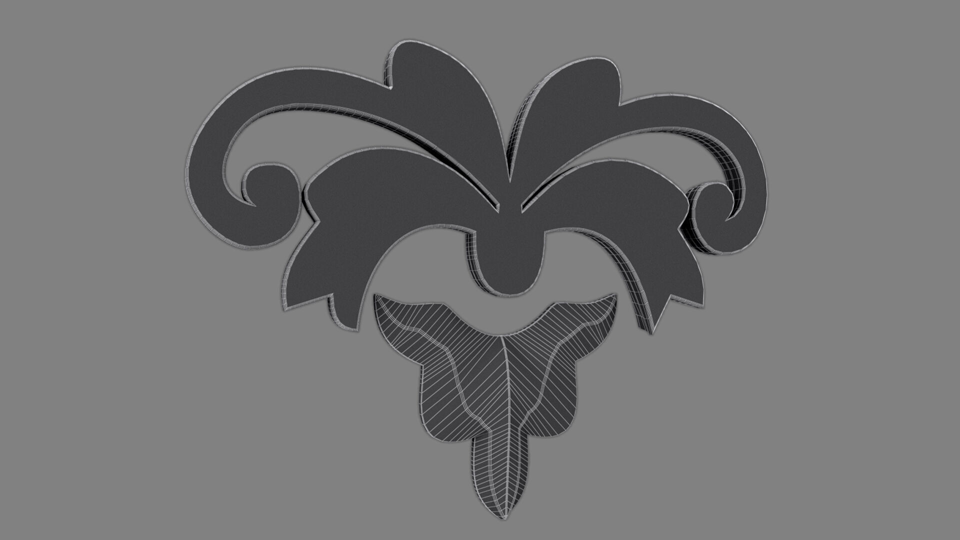 Carved Decor 3D model_9