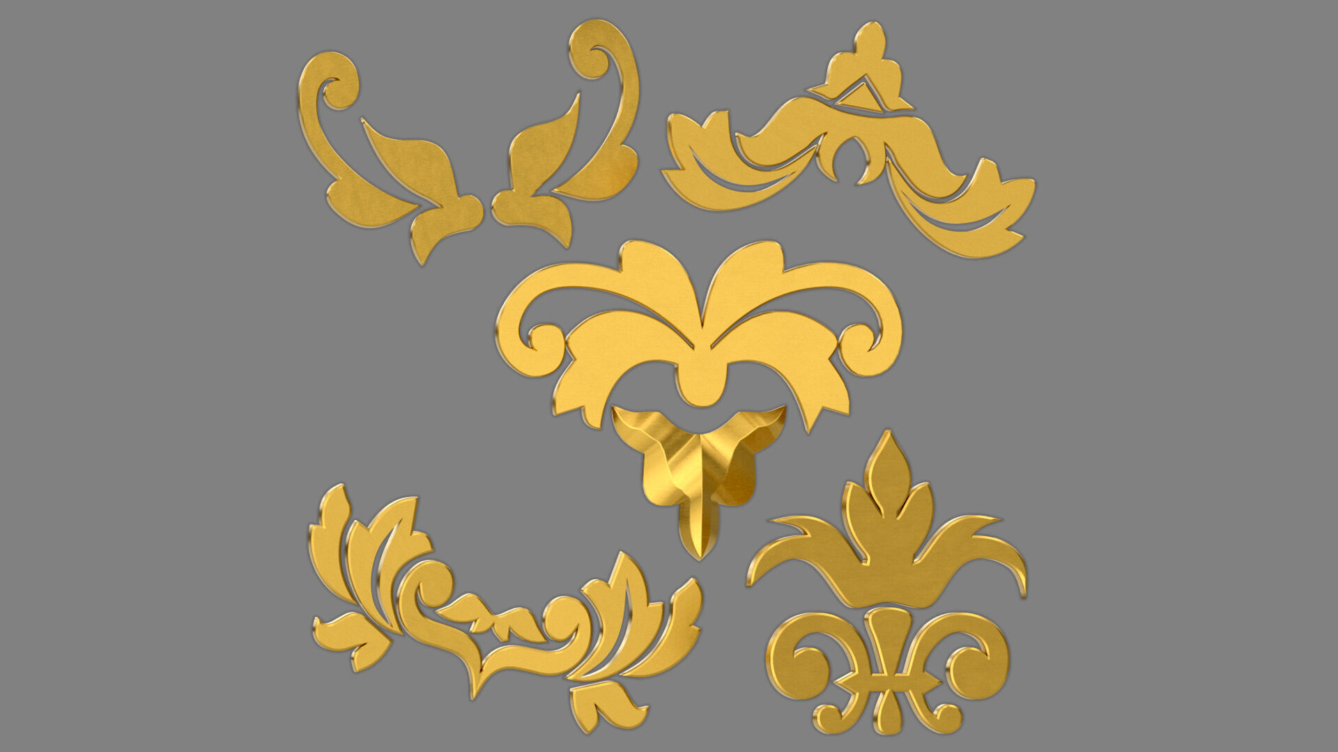 Carved Decor 3D model_7