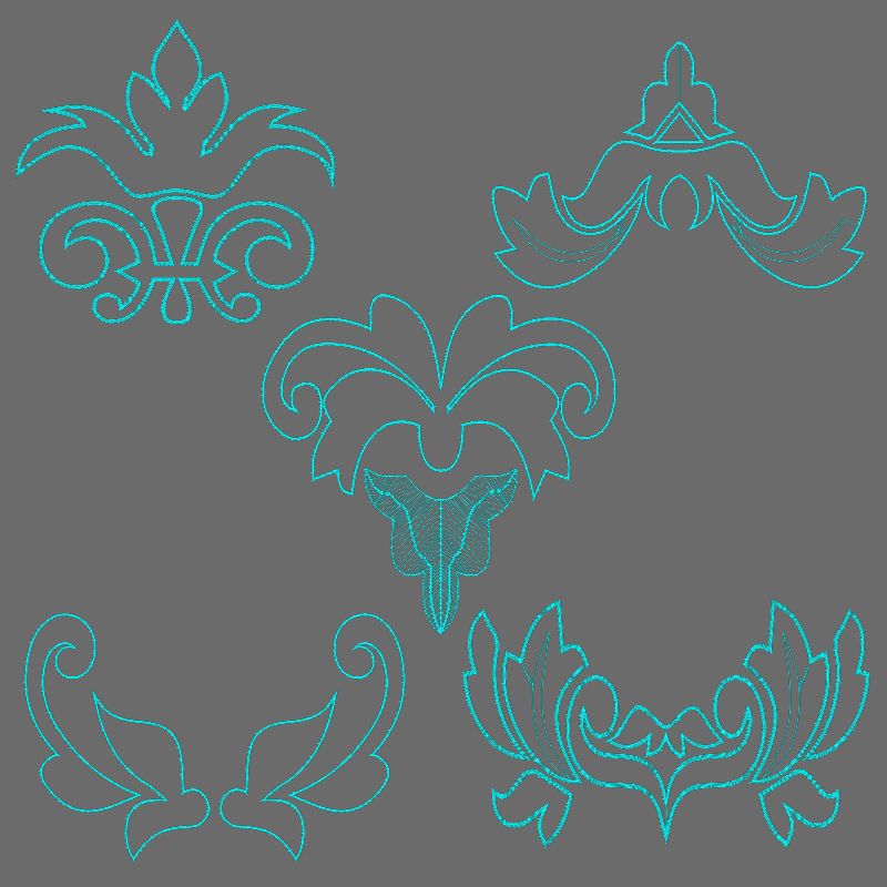 Carved Decor 3D model_8