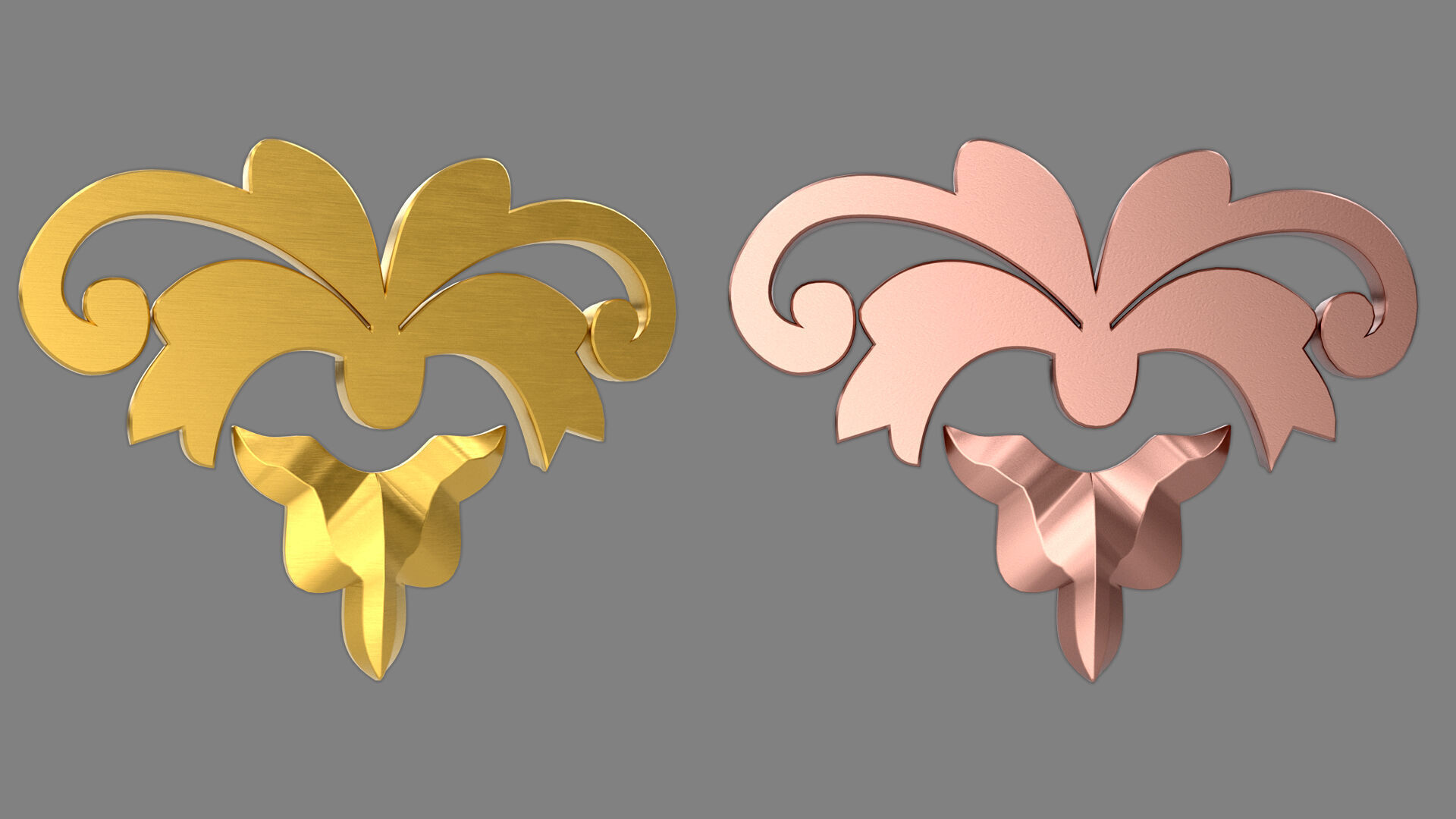 Carved Decor 3D model_2