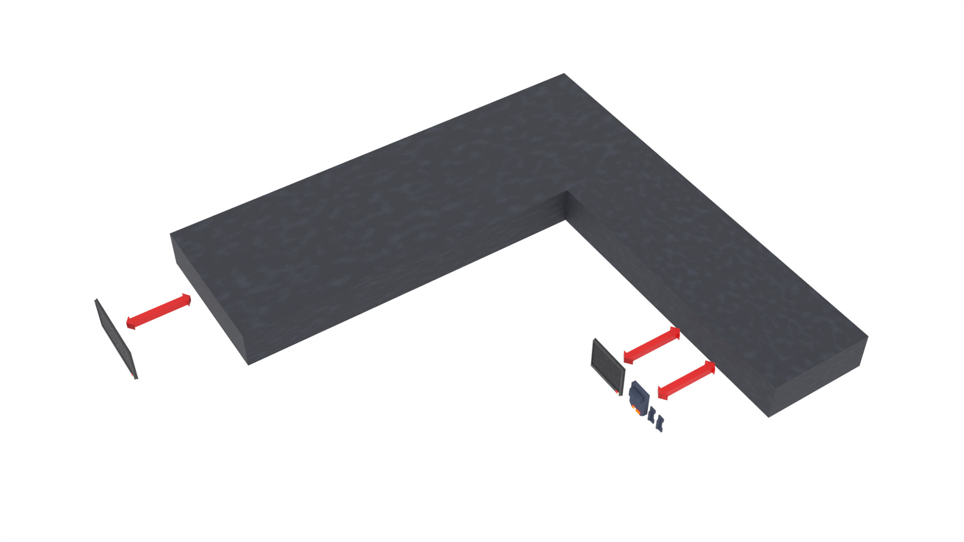 Set 2e - Trooper quarters 1-6 Scale Hottoys  3D Model Collection_43