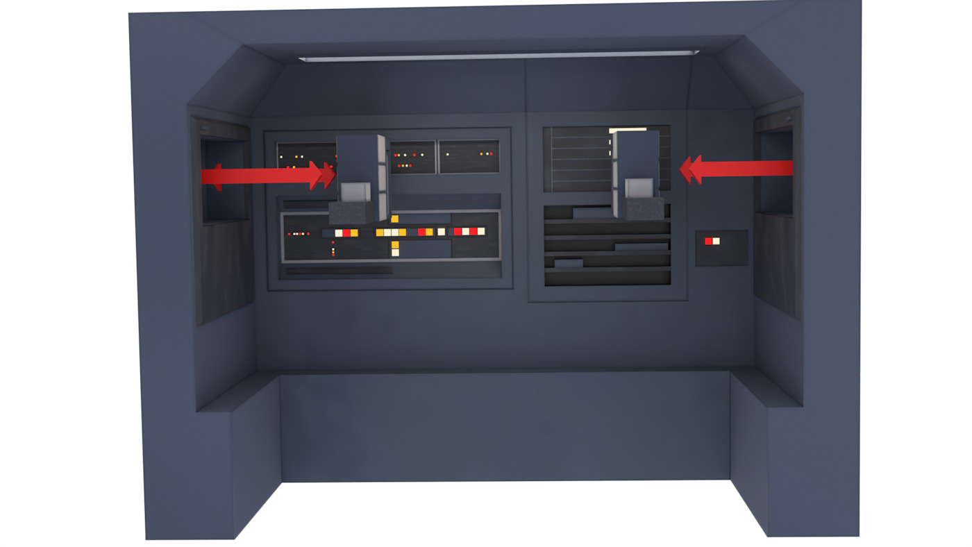 Set 2e - Trooper quarters 1-6 Scale Hottoys  3D Model Collection_12
