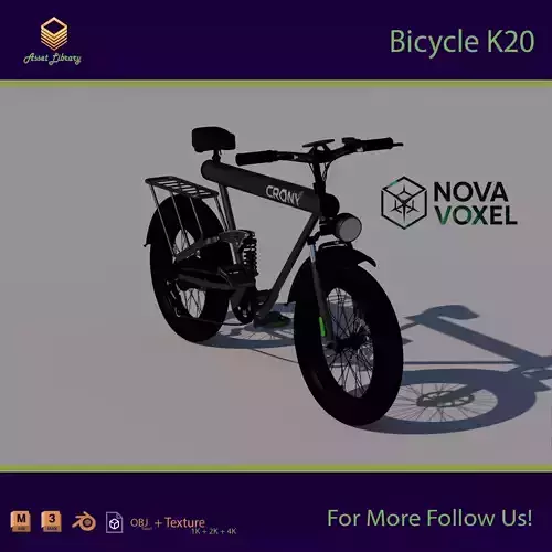 Corny K20 E-Bike 3D model
