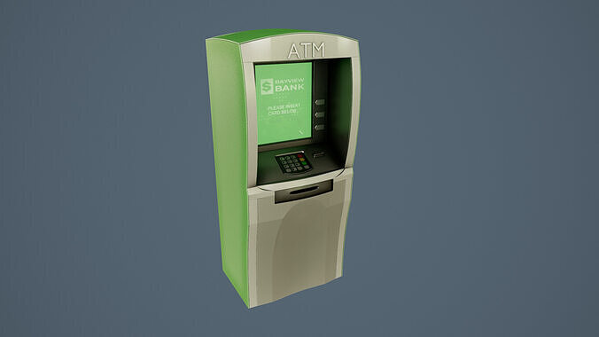 ATM For Games 3D model