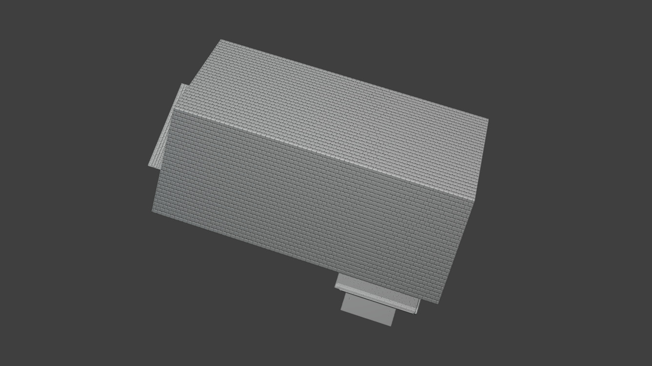 19th-Century Industrial Factory Brick Shed Bundle 3D print model_19