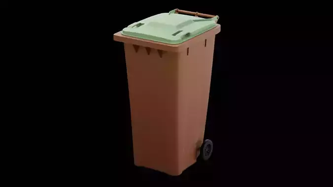 Wheelie Trash Bin