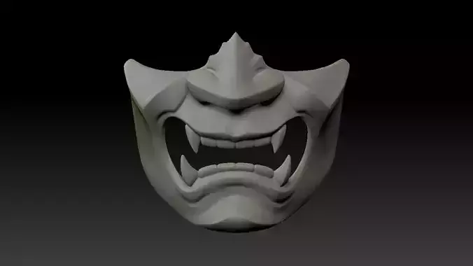 Hoko Japanese Oni Mask