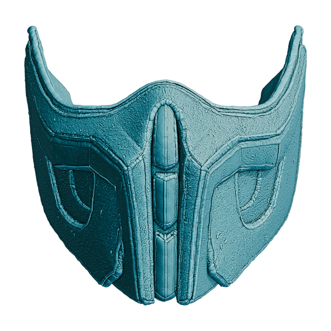 Icy Tears of Atonement Mask - Ultra-Detailed Model 3D print model_3