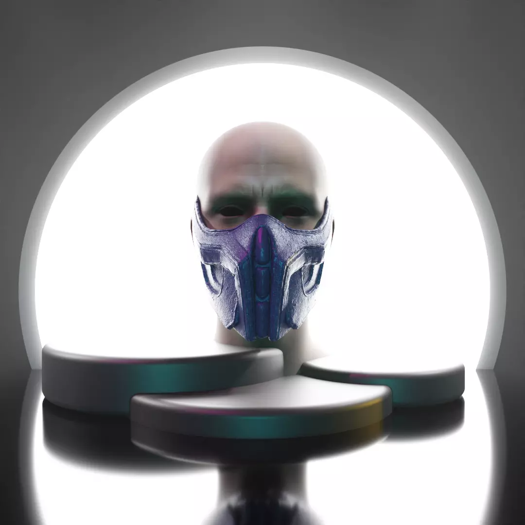 Icy Tears of Atonement Mask - Ultra-Detailed Model 3D print model_0