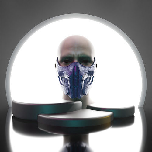 Icy Tears of Atonement Mask - Ultra-Detailed Model 3D print model
