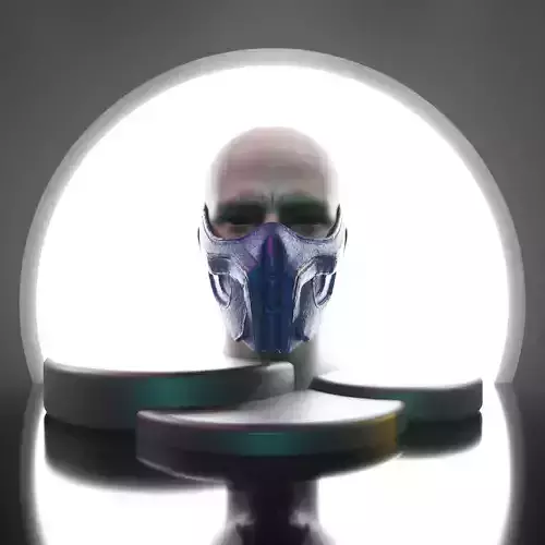 Icy Tears of Atonement Mask - Ultra-Detailed Model 3D print model Icy Tears of Atonement Mask - Ultra-Detailed Model 3D print model