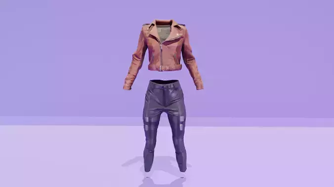 Floating Fashion Stylized Apparel Model for Fantasy 
