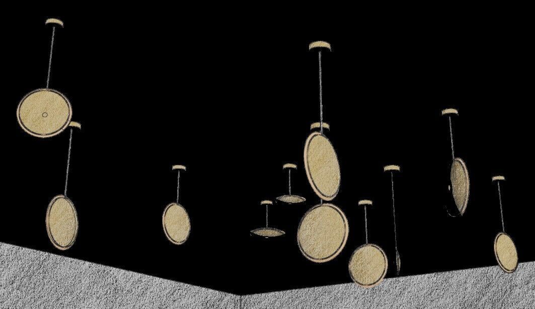 Pendant Ceiling Lamps 3D model_36