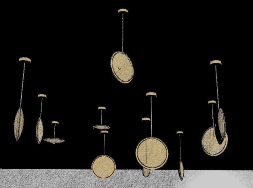 Pendant Ceiling Lamps 3D model_31